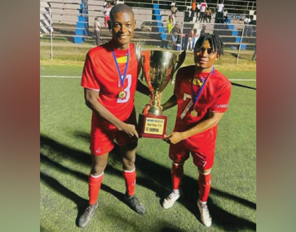 Colo Myson et Intervil  Rapha de Real Hope Academy sélectionnés